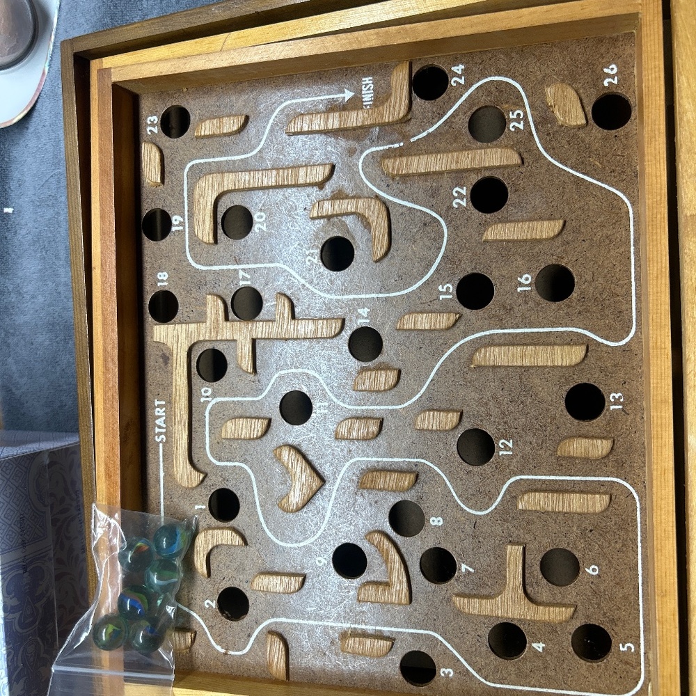 Wooden Marble Maze
